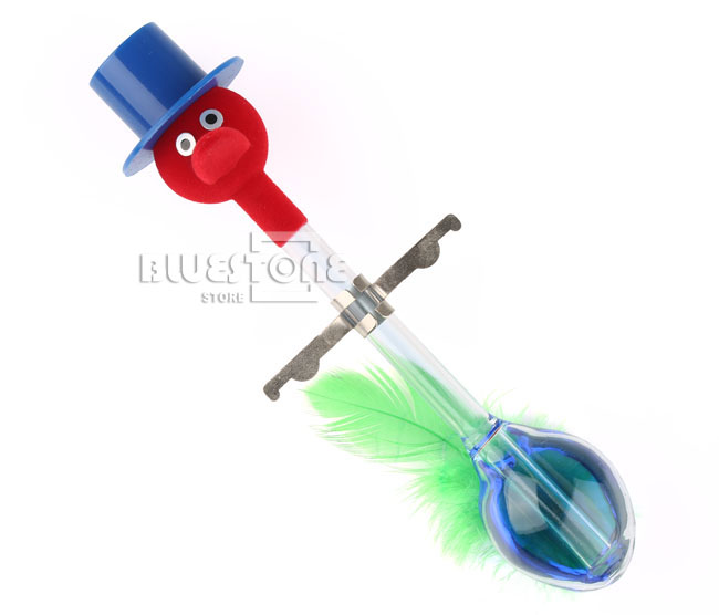 Novelty Retro Glass Happy Drinking Bird Bobbing Dipping Dippy Einstein