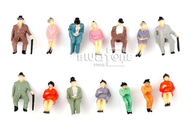 ho scale seated figures