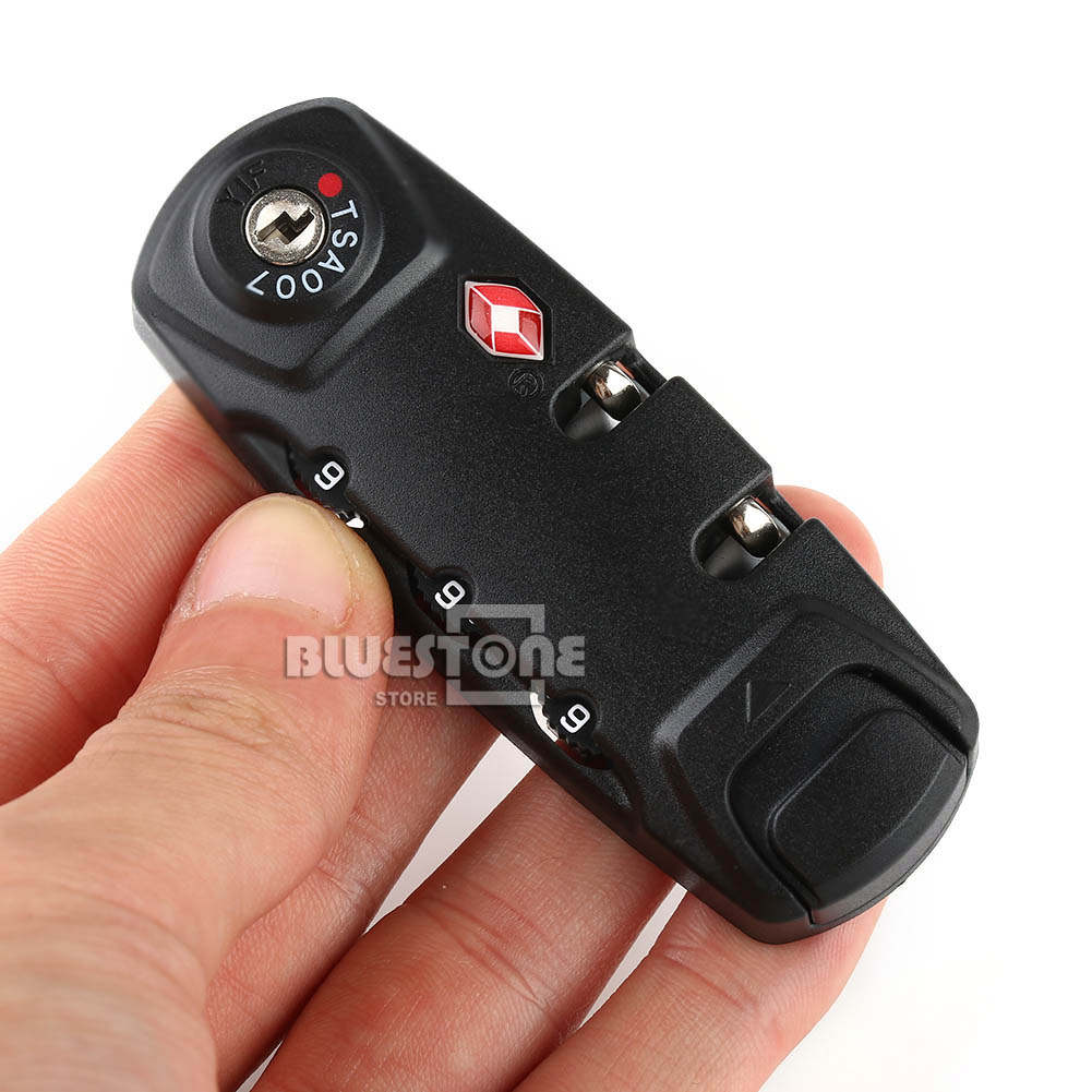 Portable TSA007 Secure Luggage Combination Lock Bag Code Lock Padlock