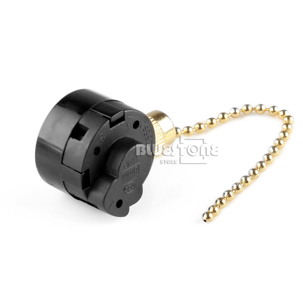 Zing Ear ZE 268S2 Switch 3 Speed Ceiling Fan Light Lamp