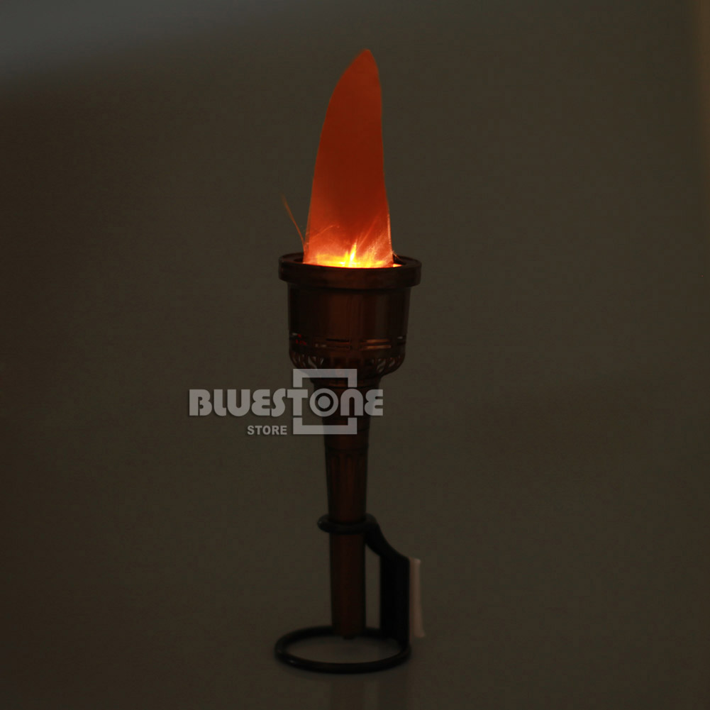 1 pc Torch Fake Flame Light Halloween Decor Prop Hand Held or Wall Mounted eBay