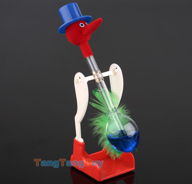 Retro Novelty Dippy Drinking Bird Glass Dipping Duck Einstein Toy Happy