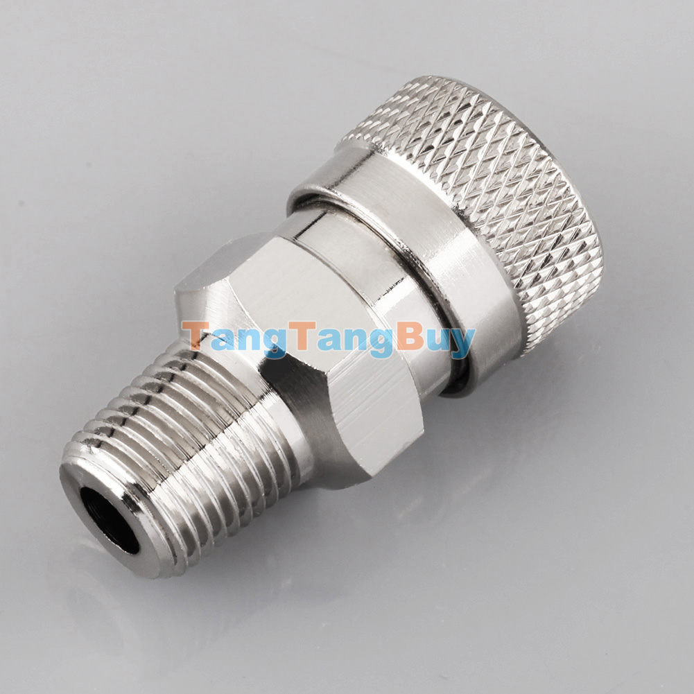 Paintball CO2 HPA Compressed Air Fill Adapter Female Quick Disconnect 1